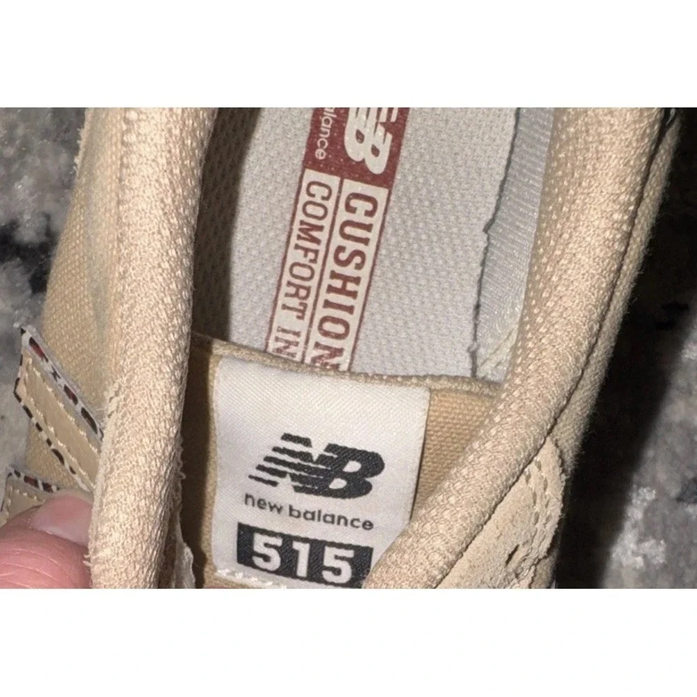 New Balance 515 Womens Tan Leopard Print‎ Suede Sneakers Shoes  WL515ST3 Size 7